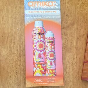 Amika Perk Up Dry Shampoo Set with Floral Design